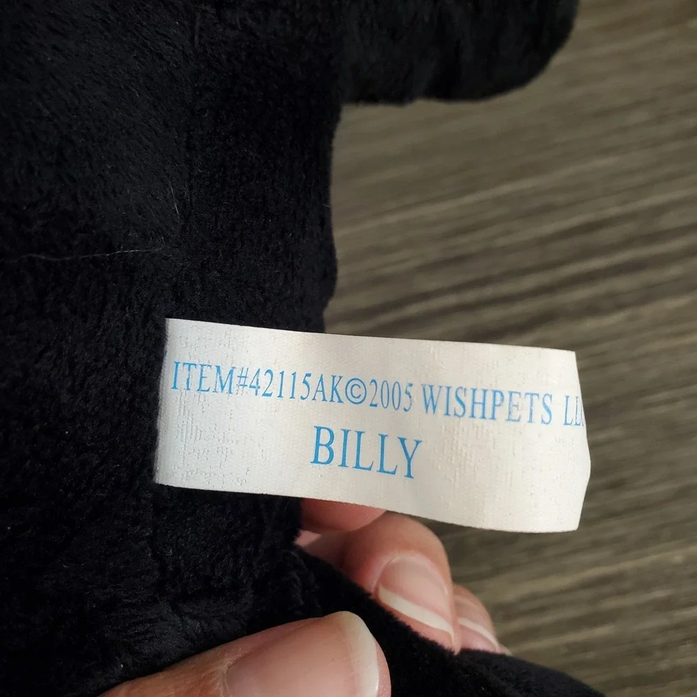 Wishpets BILLY Black Bear 9